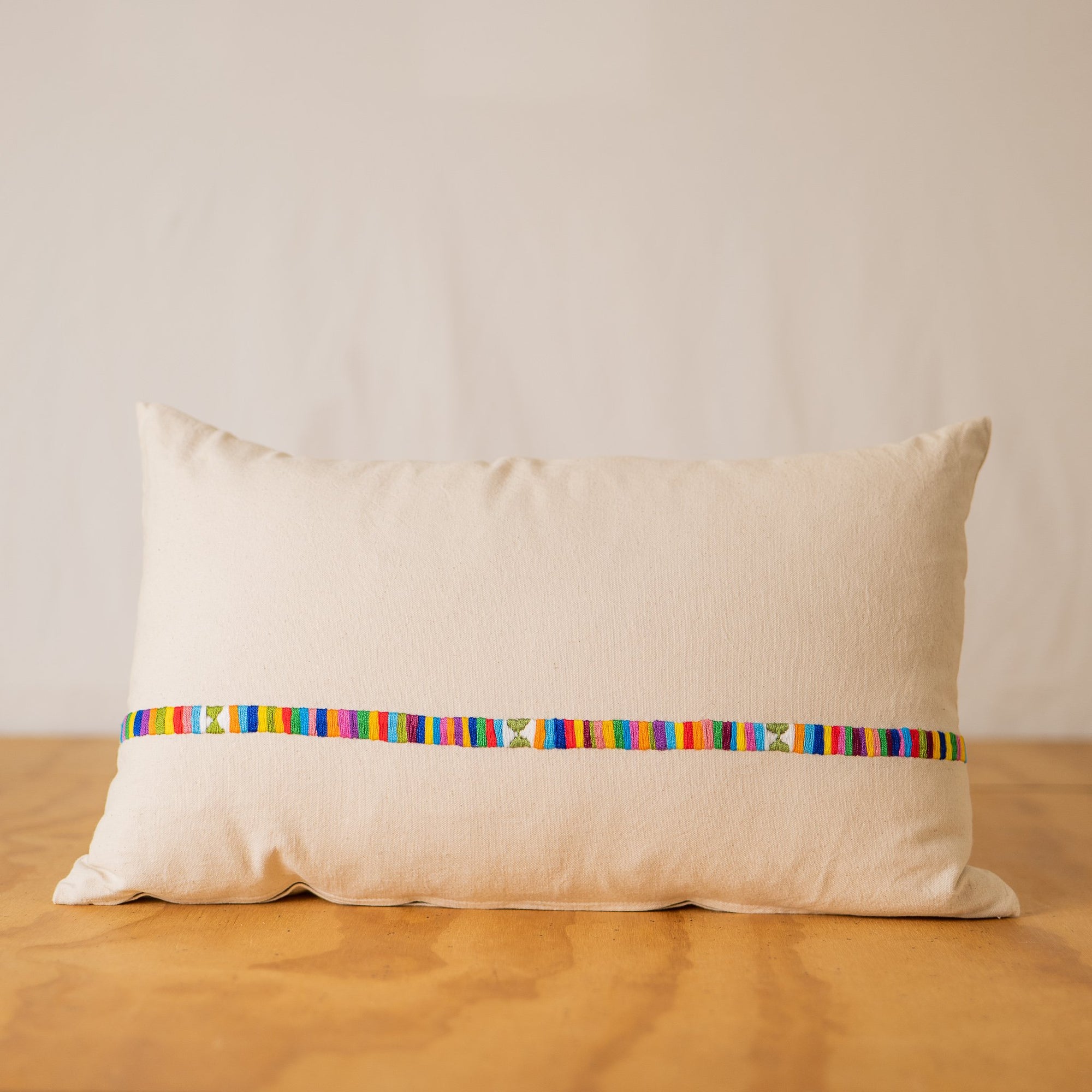 Minimalist Hand Embroidered Pillows