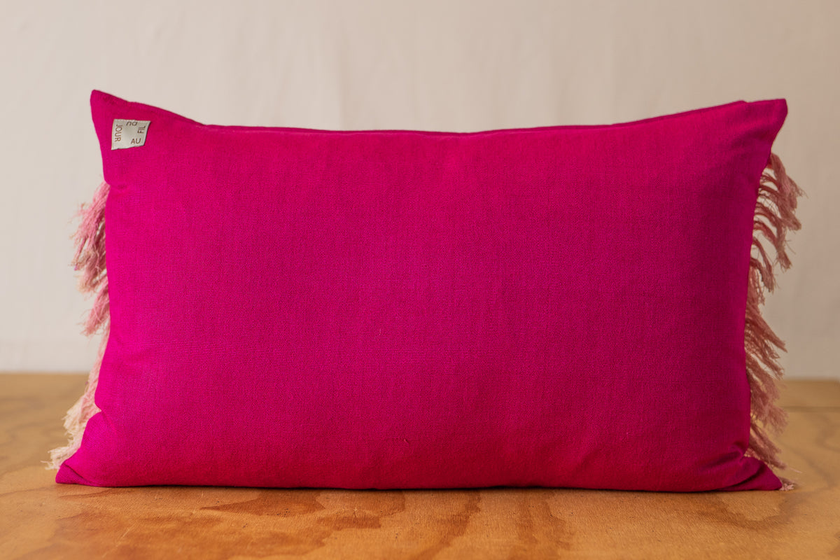 Hand Embroidered Huipiles Pillow- 1/10