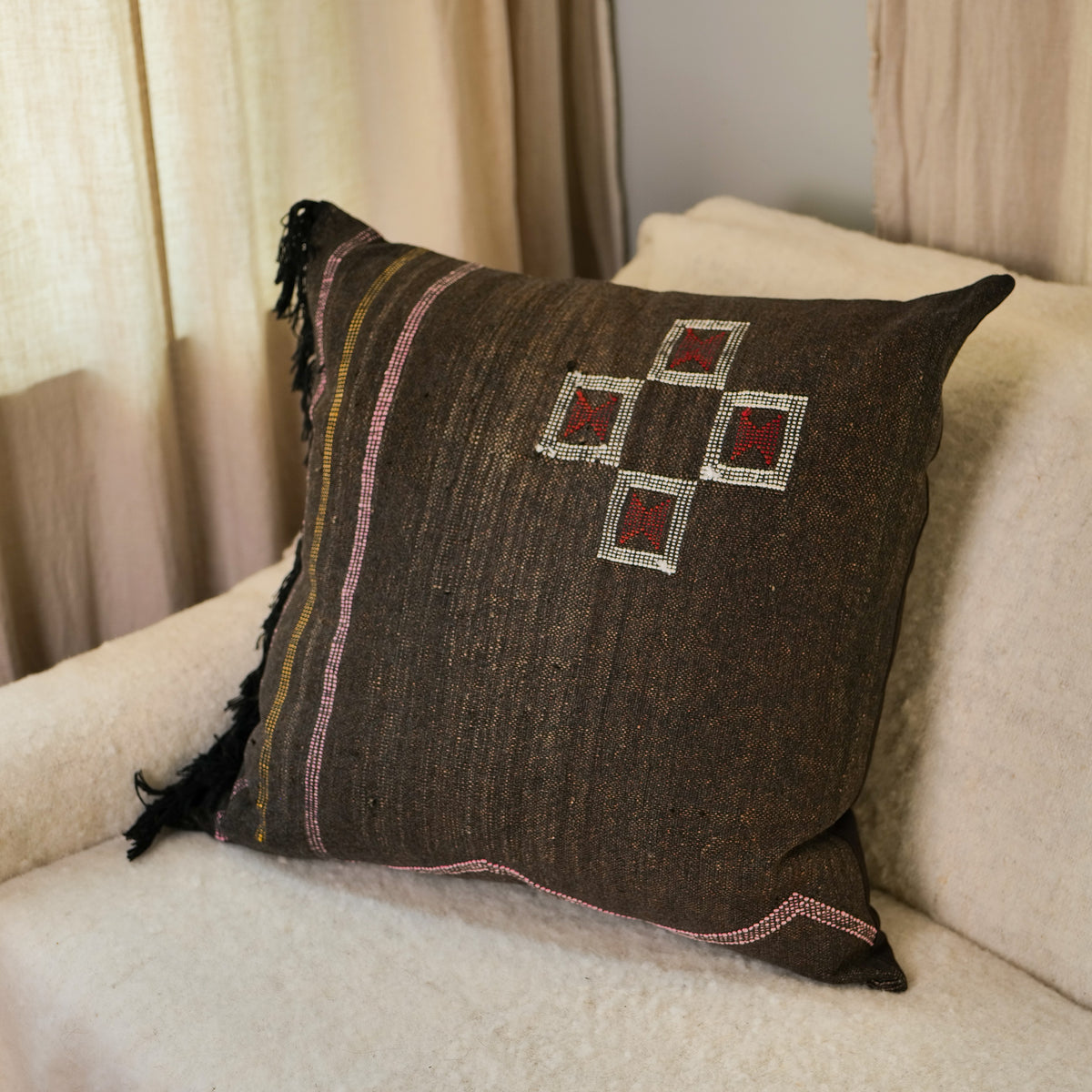 Kilim Pillow - Chocolate