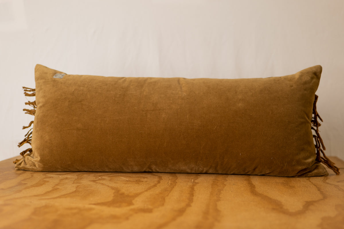 Hand Embroidered Huipiles Pillow- 5/10