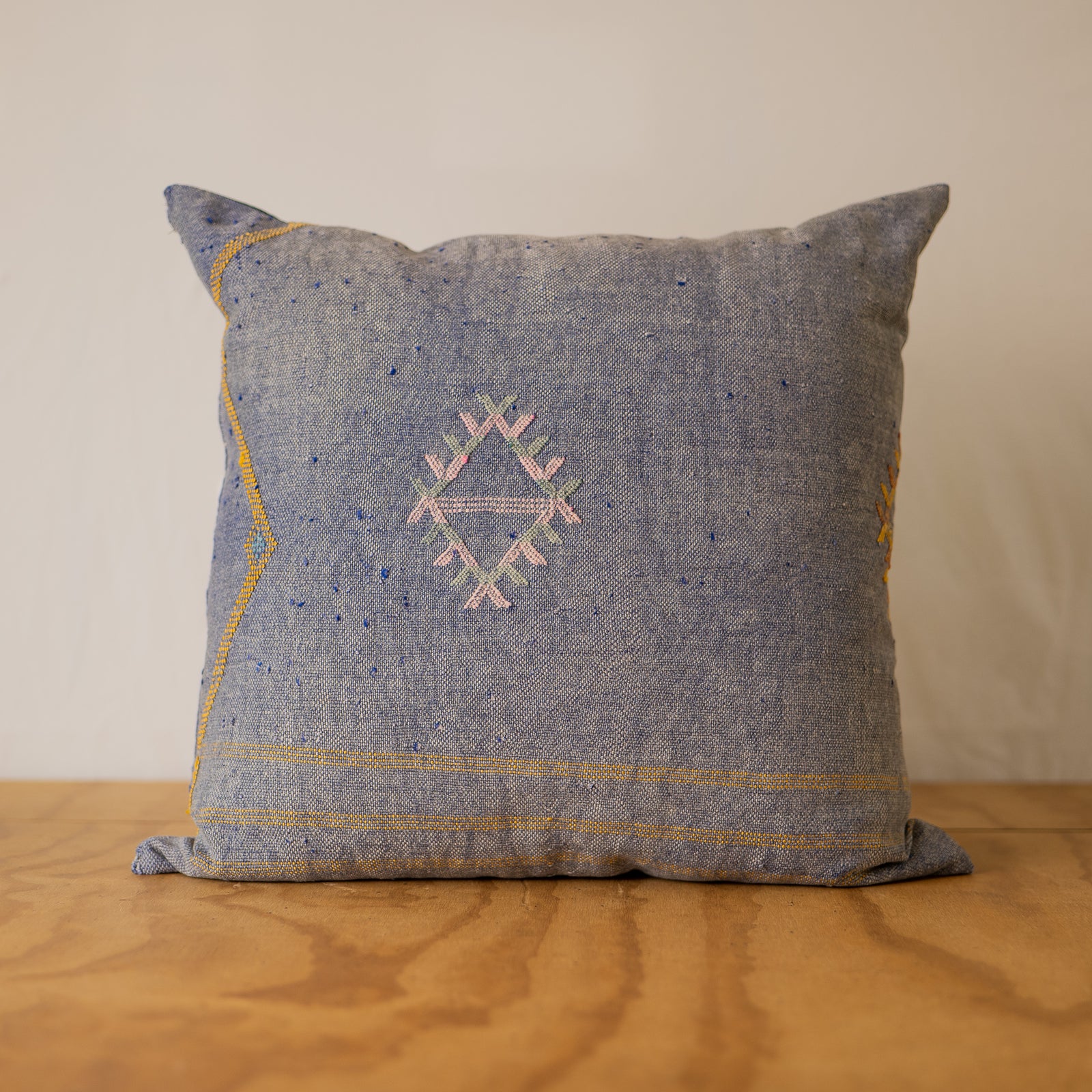 Kilim Pillow - Denim Blue