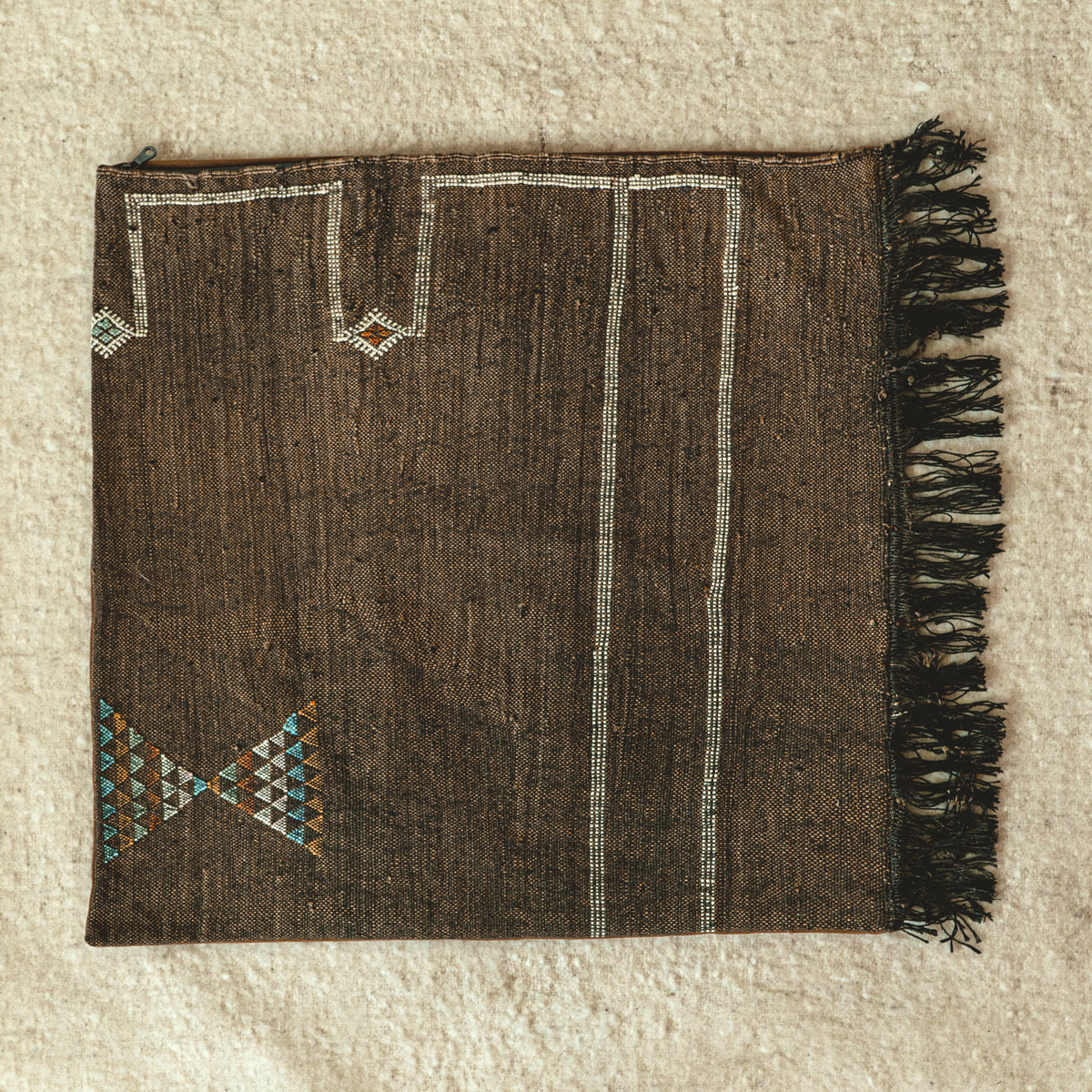 Kilim Pillow - Cognac