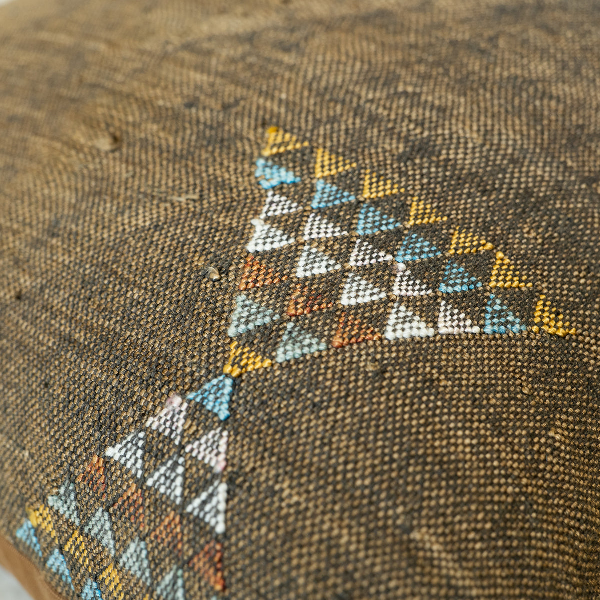 Kilim Pillow - Cognac