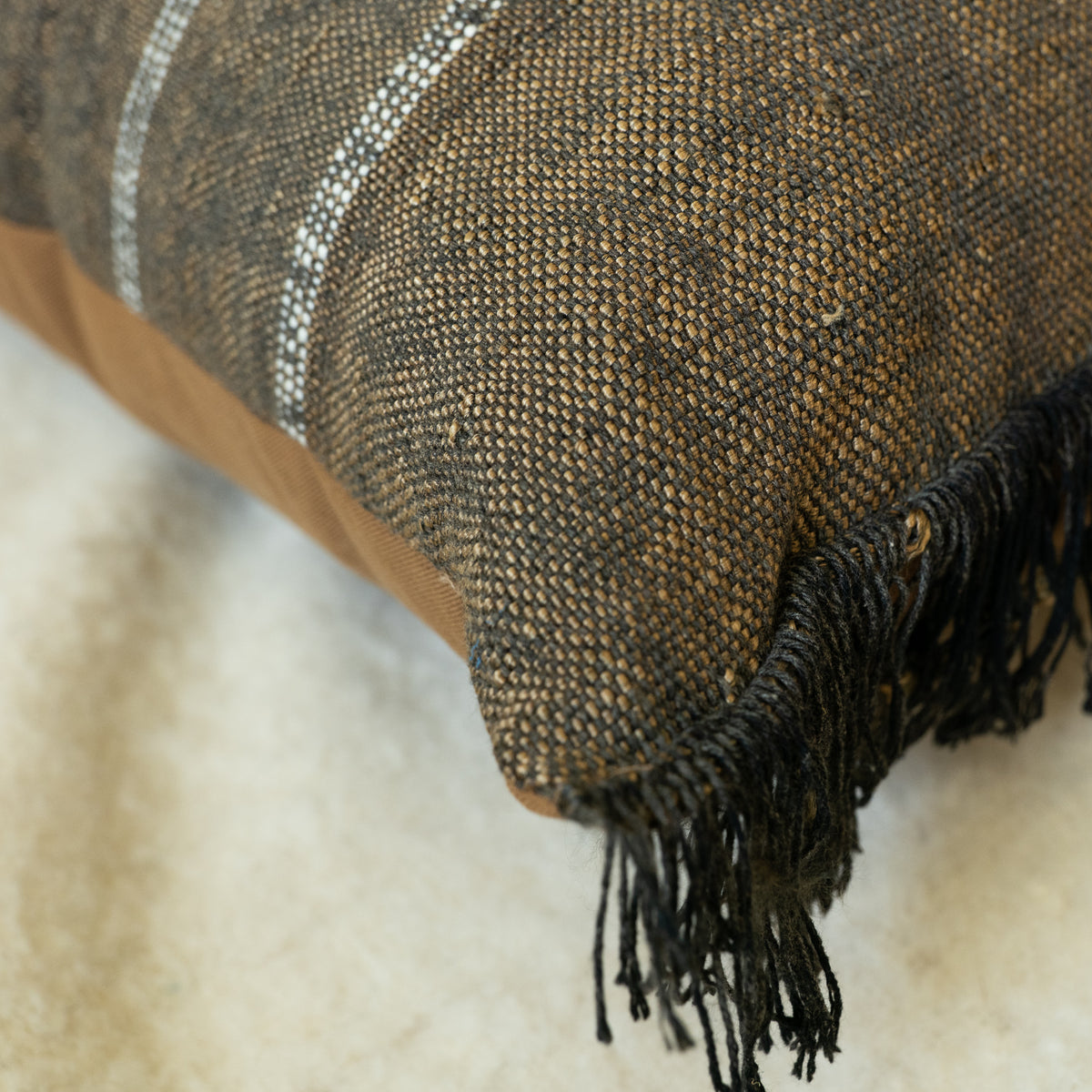 Kilim Pillow - Cognac